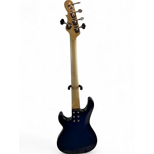 Used G&L Kiloton 5 Blue Burst Electric Bass Guitar