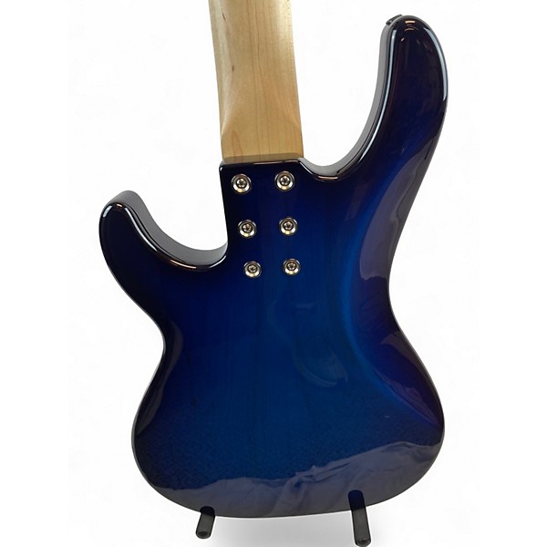 Used G&L Kiloton 5 Blue Burst Electric Bass Guitar