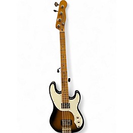 Used 2012 Fender Modern Player Telecaster Bass 2 Tone Sunburst Electric Bass Guitar