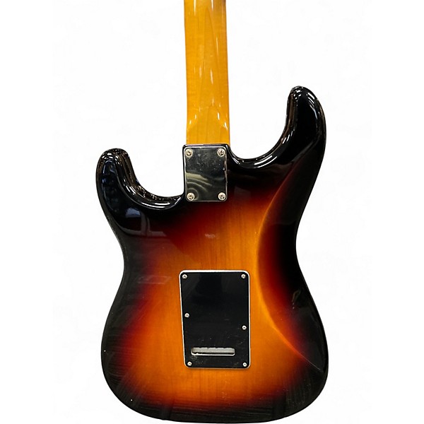 Used Fender Artist Series Stevie Ray Vaughan Stratocaster 3 Color Sunburst Solid Body Electric Guitar