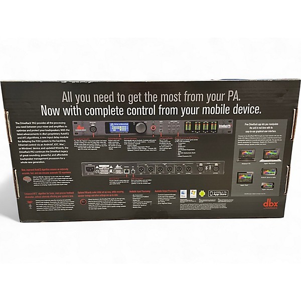 Used dbx DriveRack PA2 Signal Processor
