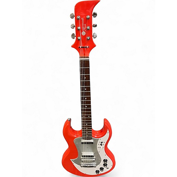 Used Eastwood STANDEL 101 RED Solid Body Electric Guitar,Specials : American Fashion Style Bags On Sale