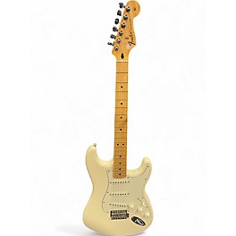 Used Fender Player Stratocaster White Solid Body Electric Guitar