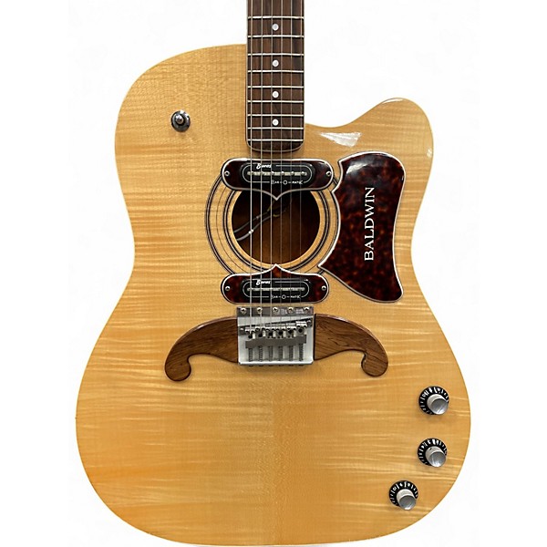 Vintage 1965 Baldwin VIRGINIAN Blonde Acoustic Electric Guitar
