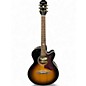 Used Epiphone J-200 EC Studio Parlor Vintage Sunburst Acoustic Electric Guitar thumbnail