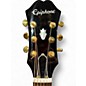 Used Epiphone J-200 EC Studio Parlor Vintage Sunburst Acoustic Electric Guitar