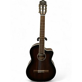 Used Cordoba C4-CE Antique Charcoal Burst Classical Acoustic Electric Guitar