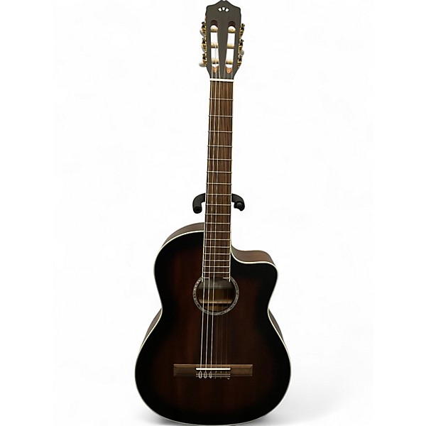 Used Cordoba C4-CE Antique Charcoal Burst Classical Acoustic Electric Guitar,New Products : American Fashion Style Bags On Sale