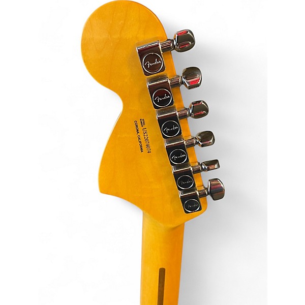 Used Fender American Professional II Telecaster Silver Solid Body Electric Guitar