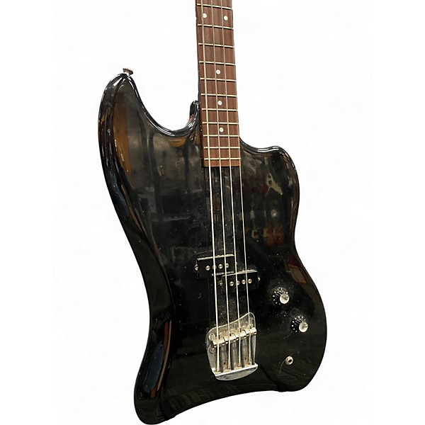 Used DeArmond Jet Star Bass Black Electric Bass Guitar