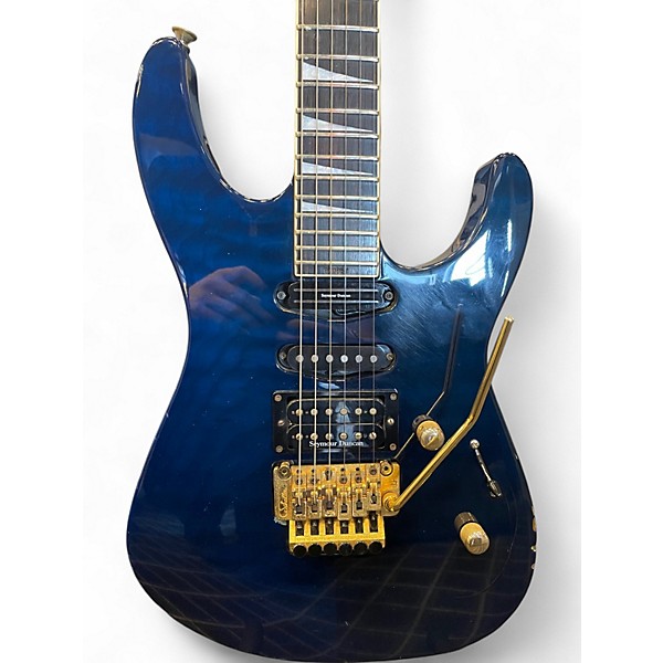 Used Jackson STARS SOLOIST Blue Solid Body Electric Guitar