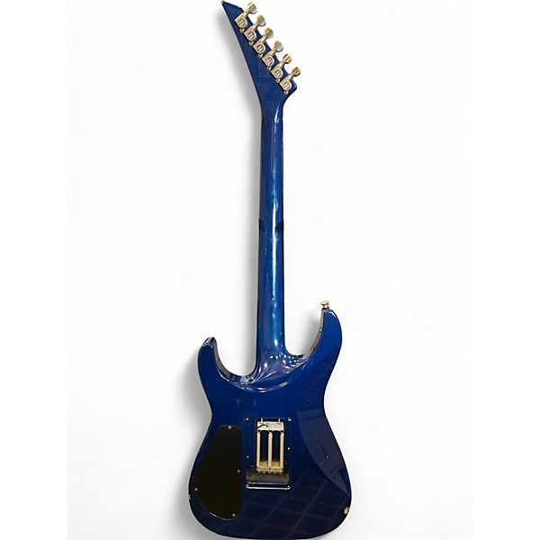 Used Jackson STARS SOLOIST Blue Solid Body Electric Guitar