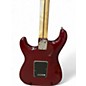 Used Fender American Deluxe Stratocaster Trans Red Solid Body Electric Guitar