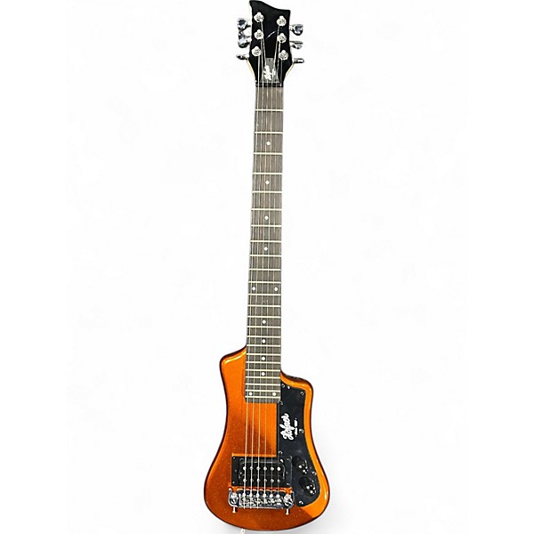 Used Hofner shorty metallic orange Electric Guitar