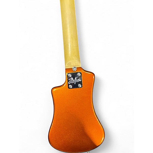 Used Hofner shorty metallic orange Electric Guitar