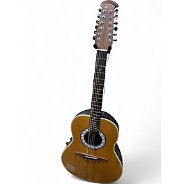 Used Ovation CC65 CELEBRITY Natural 12 String Acoustic Electric Guitar