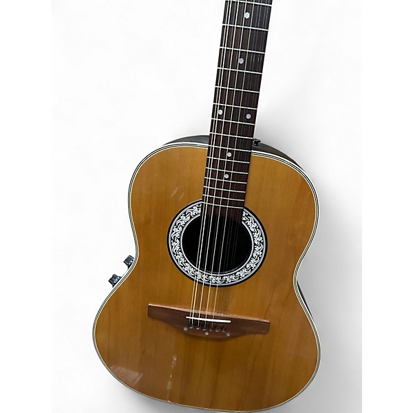Used Ovation CC65 CELEBRITY Natural 12 String Acoustic Electric Guitar