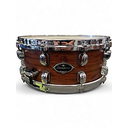Used TAMA 6X14 Starclassic Performer Snare Birch Bubinga Natural Drum