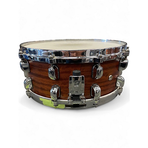 Used TAMA 6X14 Starclassic Performer Snare Birch Bubinga Natural Drum