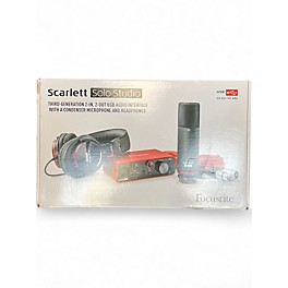 Used Focusrite Scarlett Solo Studio Gen 3 Audio Interface