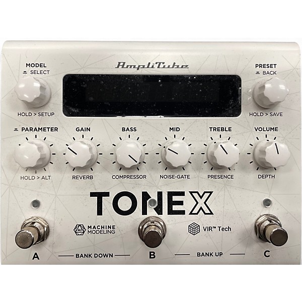 Used IK Multimedia Amplitube ToneX Anniversary Edition Effect Pedal Package