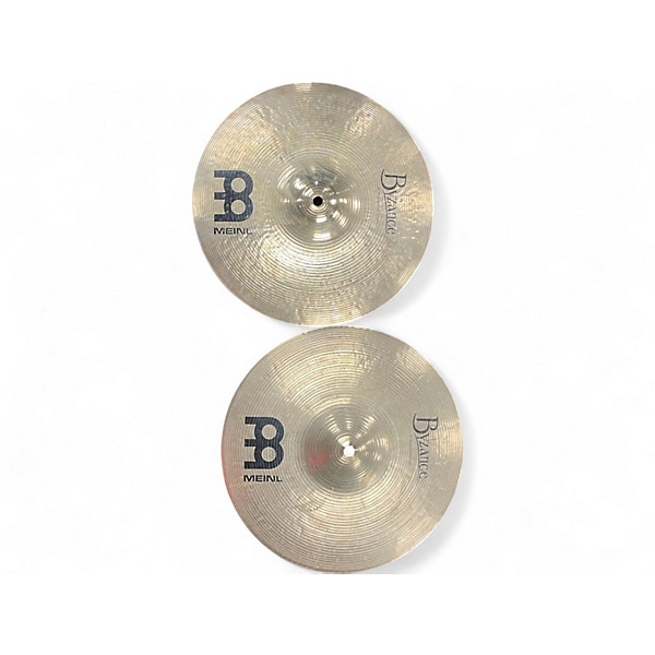 Used MEINL 13in Byzance Medium Hi Hat Pair Cymbal