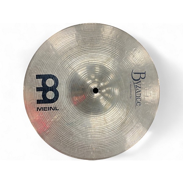Used MEINL 13in Byzance Medium Hi Hat Pair Cymbal
