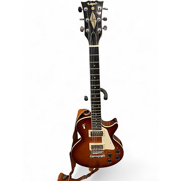 Used Lotus LP 2 Color Sunburst Solid Body Electric Guitar,New Products : American Fashion Style Bags On Sale