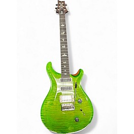 Used 2024 PRS studio 10-top Trans Green Solid Body Electric Guitar