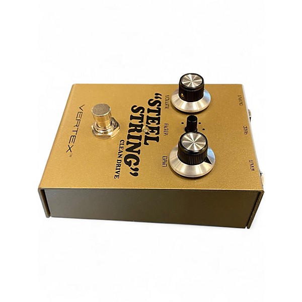 Used Vertex Steel String Clean Gold Effect Pedal