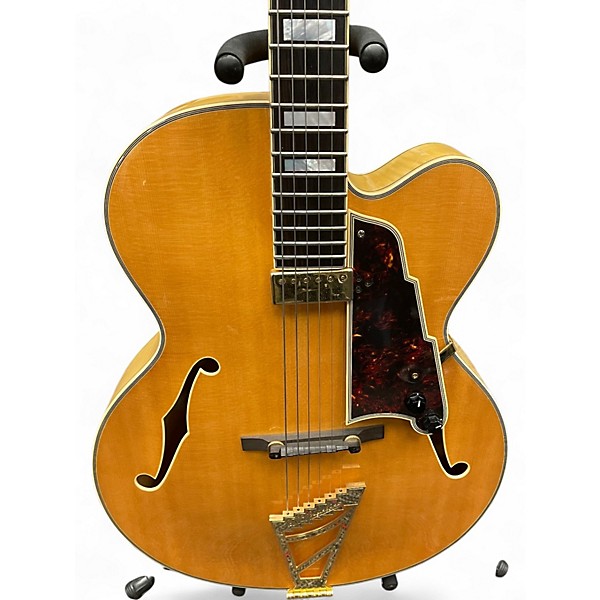 Used D'Angelico EXL-1 Amber Hollow Body Electric Guitar