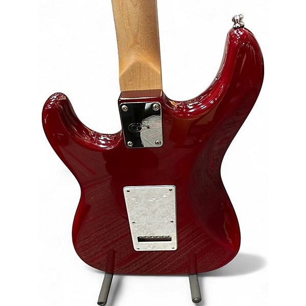 Used G&L S500 40th Anniversary Trans Crimson Red Solid Body Electric Guitar