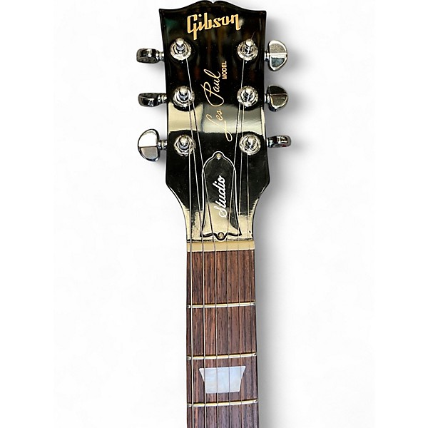 Used 2023 Gibson Les Paul Studio Wine Red Solid Body Electric Guitar