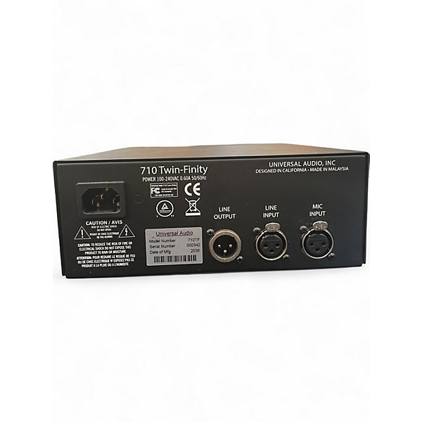 Used Universal Audio 710TF Microphone Preamp