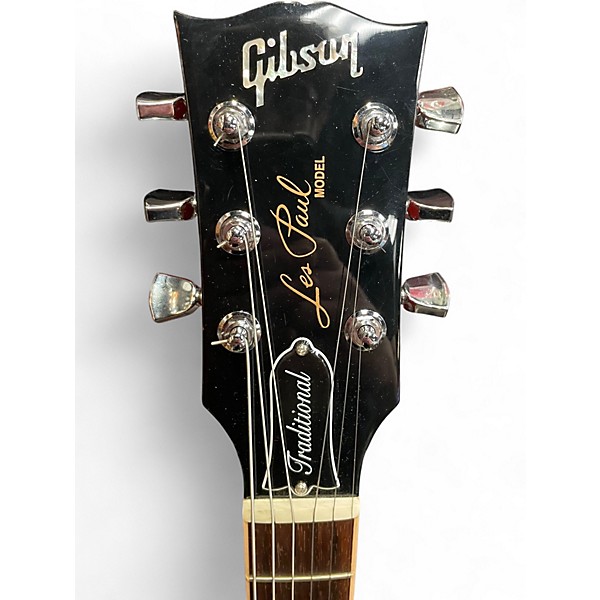 Used Gibson Les Paul Traditional Cherry Sunburst Solid Body Electric Guitar