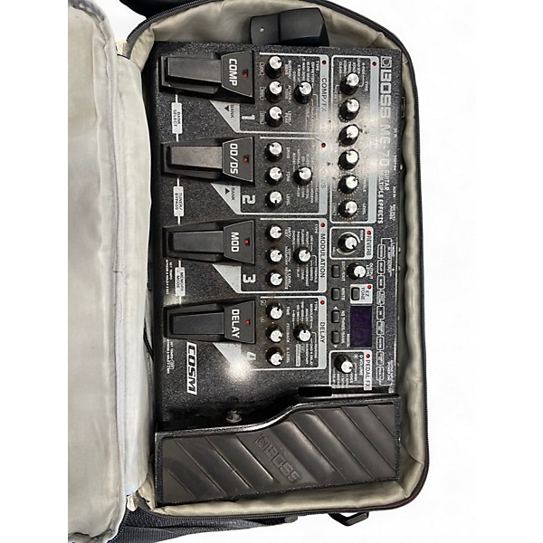 Used BOSS ME70 Guitar Multi Effect Processor,Specials : American Fashion Style Bags On Sale