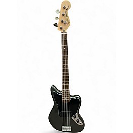 Used Squier Affinity Series Jaguar Bass H Charcoal Frost Metallic Electric Bass Guitar