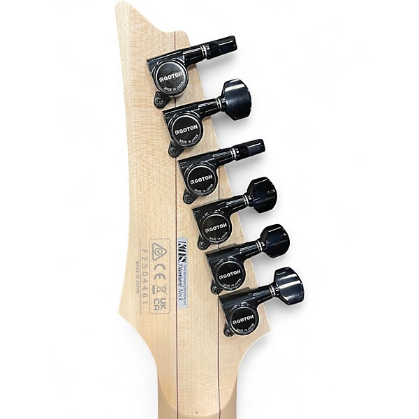 Used Ibanez Prestige S6570BWE Natural Solid Body Electric Guitar