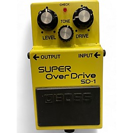 Used BOSS SD1 Super Overdrive Effect Pedal