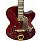 Used Hagstrom HL550 Maroon Hollow Body Electric Guitar