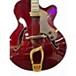 Used Hagstrom HL550 Maroon Hollow Body Electric Guitar