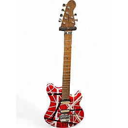 Used Firefly FF EHV RED WHITE AND BLACK  Solid Body Electric Guitar