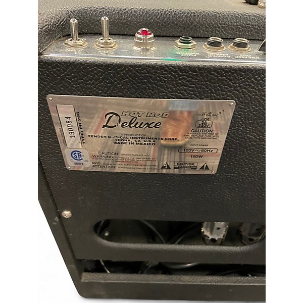 Used Fender Hot Rod Deluxe 40W 1x12 Tube Guitar Combo Amp