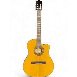 Used Ibanez GA5TCE Natural Classical Acoustic Electric Guitar
