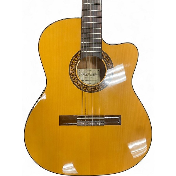 Used Ibanez GA5TCE Natural Classical Acoustic Electric Guitar