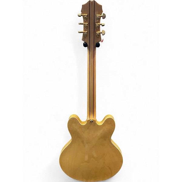 Used Epiphone Sheraton II Natural Hollow Body Electric Guitar