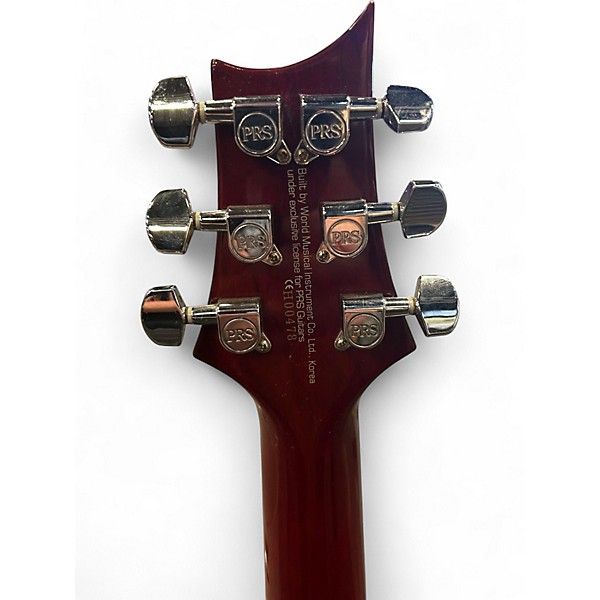 Used PRS SE Custom 22 Cherry Sunburst Solid Body Electric Guitar