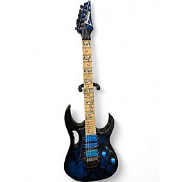 Used Ibanez JEM77FP Steve Vai Signature Blue Solid Body Electric Guitar