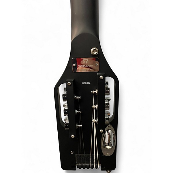 Used Traveler Guitar Ultra Light Black Acoustic Guitar