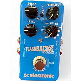 Used TC Electronic Flashback Delay And Looper Effect Pedal